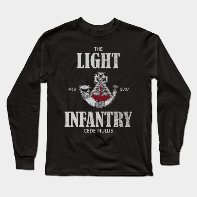 The Light Infantry (distressed) Long Sleeve T-Shirt by TCP